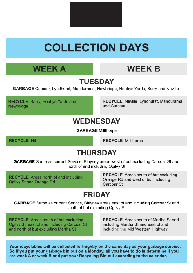 Collection Days 2018 PNG