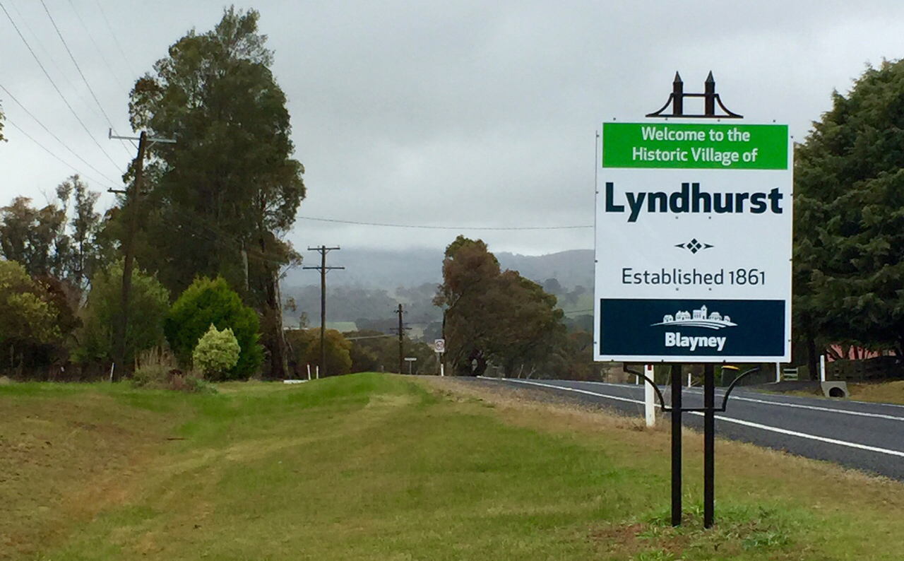Lyndhurst Sign