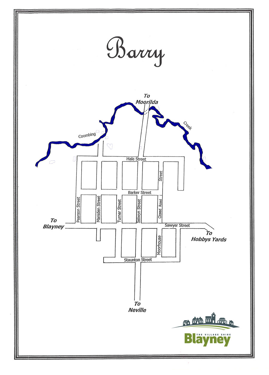 Barry Village Map Image