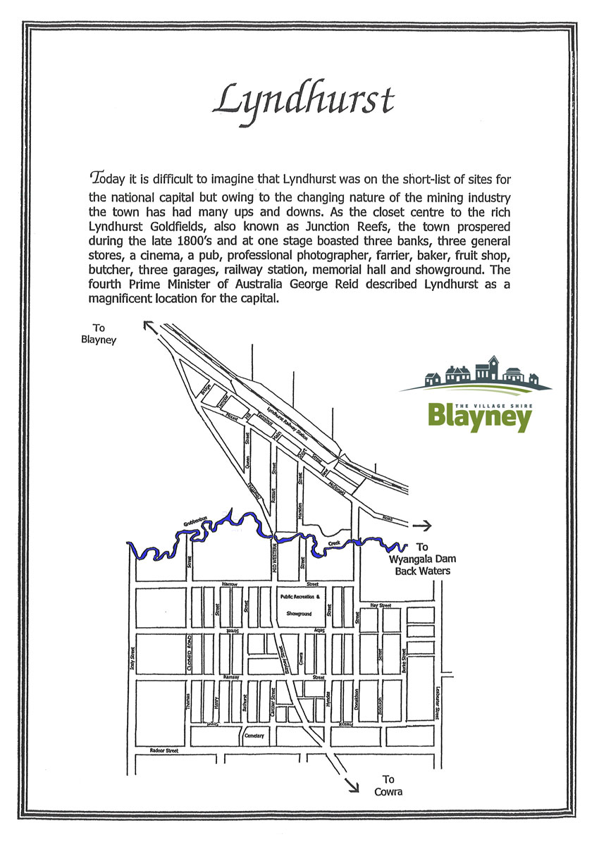 Lyndhurst Village Map Image