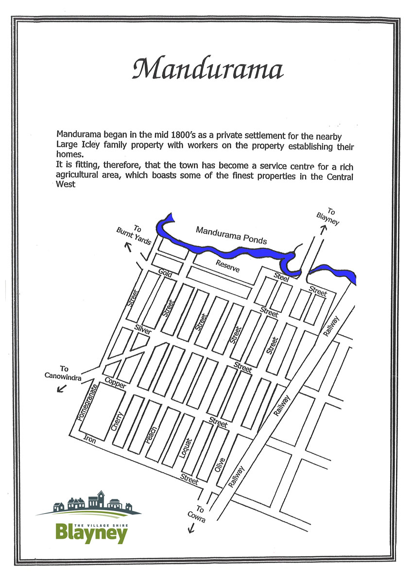 Mandurama-Village-Map