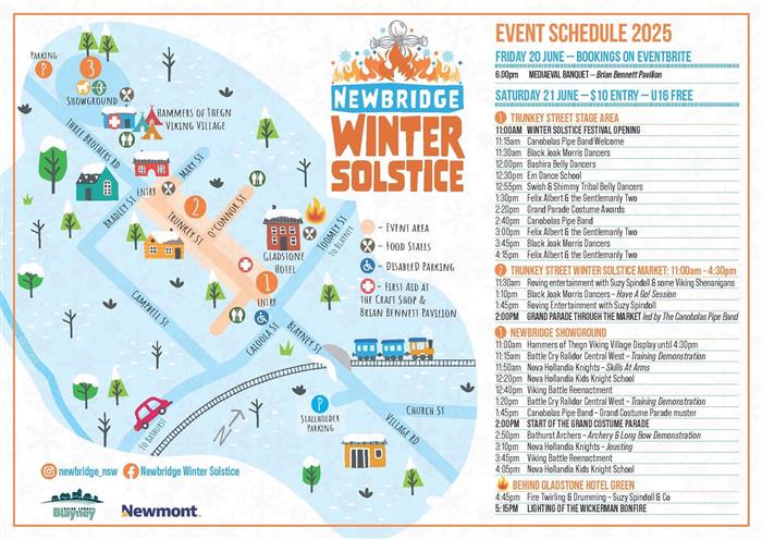 Winter Solstice Schedule